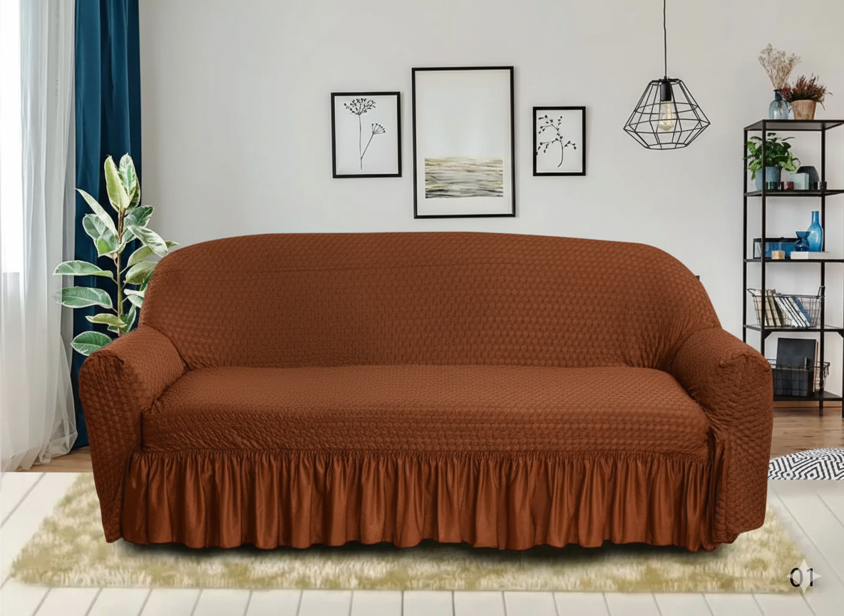 Butterfly Sofa Cover copper