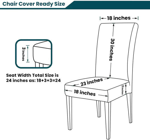 ZEBRA CHAIR COVER -ZINK