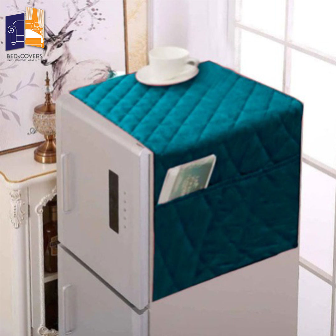 Ultrasonic Quilted Refrigerator Covers With Side Pockets