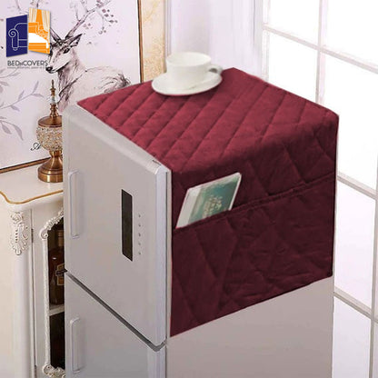 Ultrasonic Quilted Refrigerator Covers With Side Pockets