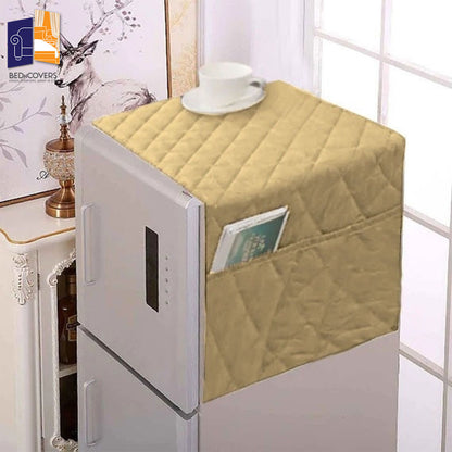 Ultrasonic Quilted Refrigerator Covers With Side Pockets