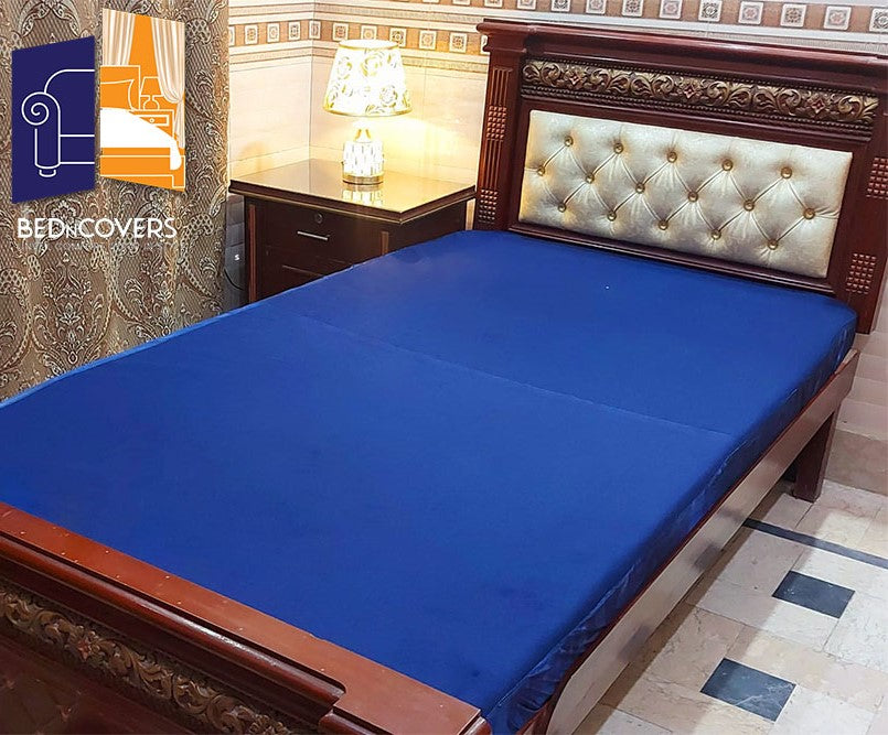 Waterproof Mattress Cover - Navy Blue