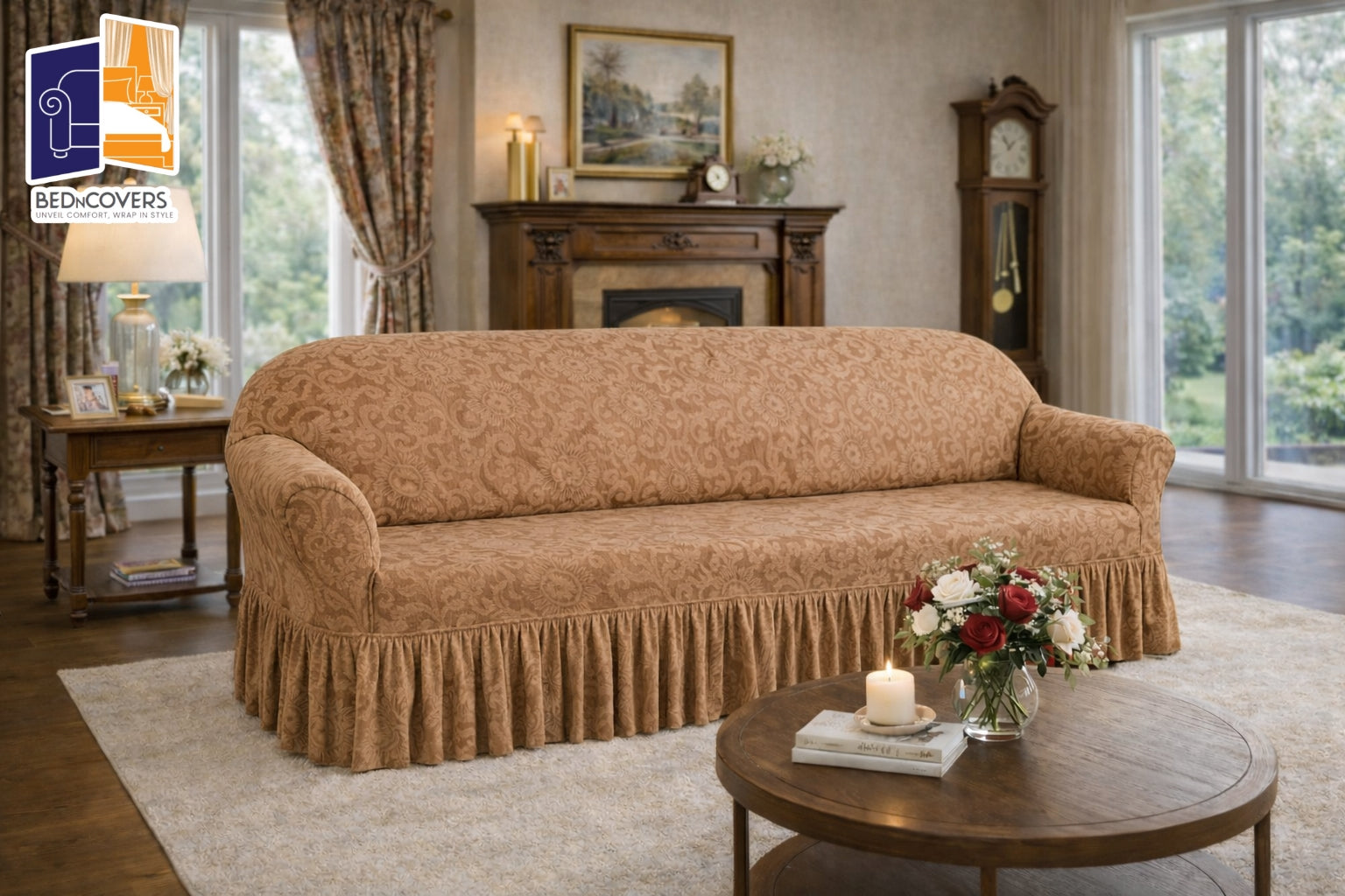 Palachi Style Sofa Cover-Mouse